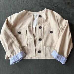 Zara Linen Jacket